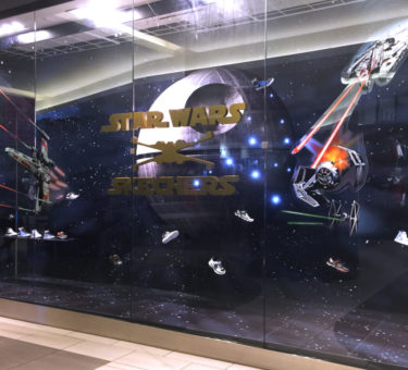 Sketchers - Star Wars Window Display